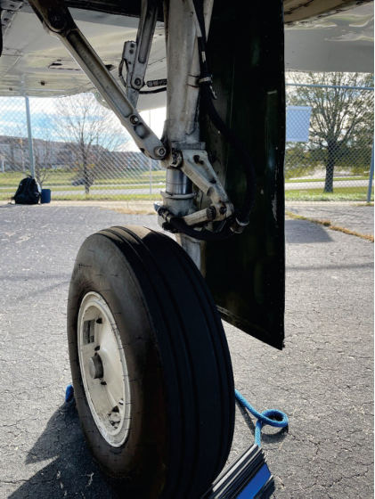 Photograph 18, from the NTSB investigation of Cessna 310K accident near Alcoa, Tennessee, November 9, 2024
