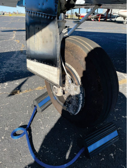 Photograph 19, from the NTSB investigation of Cessna 310K accident near Alcoa, Tennessee, November 9, 2024