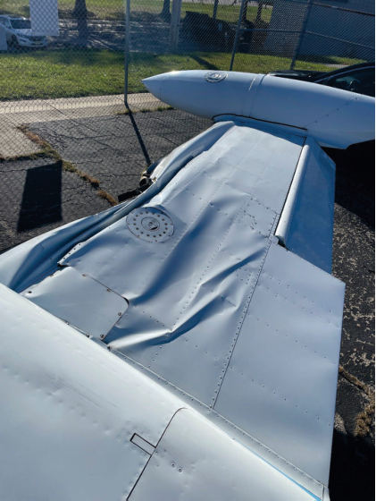 Photograph 6, from the NTSB investigation of Cessna 310K accident near Alcoa, Tennessee, November 9, 2024