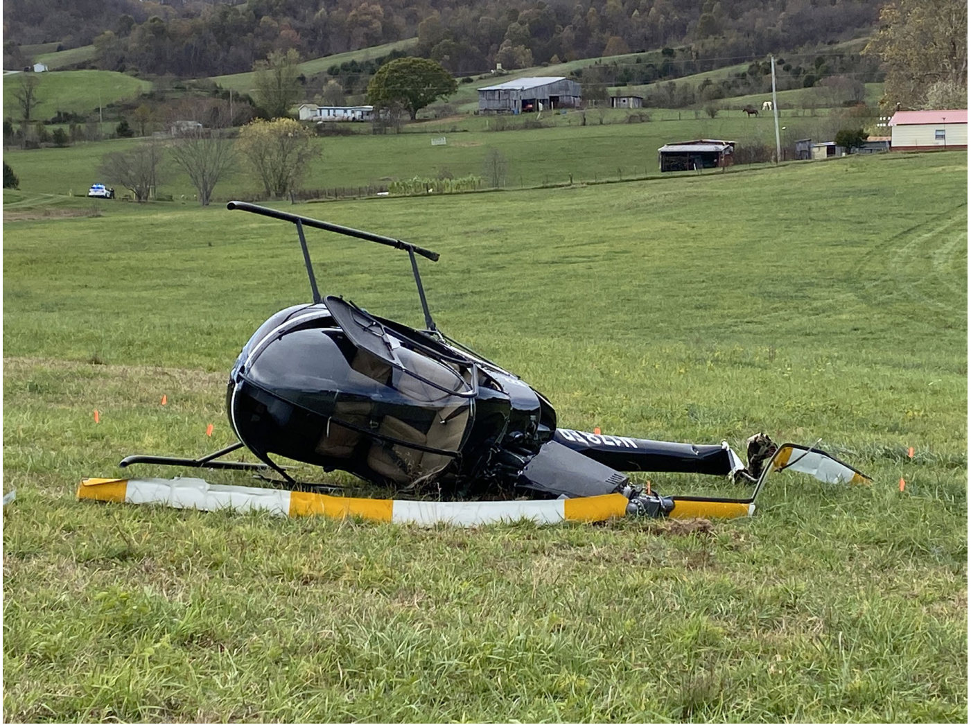 Photograph <built-in method index of str object at 0x7fdee1fdaba0>, from the NTSB investigation of Robinson Helicopter Company R22 MARINER accident near Parrottsville, Tennessee, November 13, 2024
