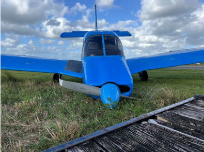 Photograph 2 – Airplane overview, from the NTSB investigation of Piper PA28 accident near Palm Beach Gardens, Florida, November 13, 2024