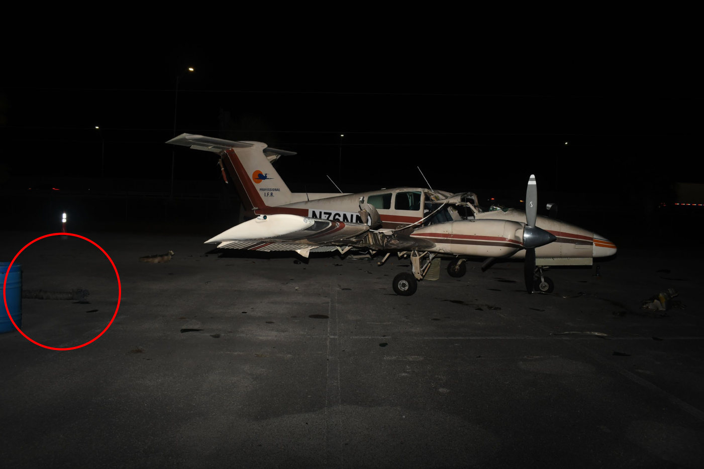 Photograph <built-in method index of str object at 0x7fdef902a6f0>, from the NTSB investigation of Beech BE-76 accident near Melbourne, Florida, December 26, 2024