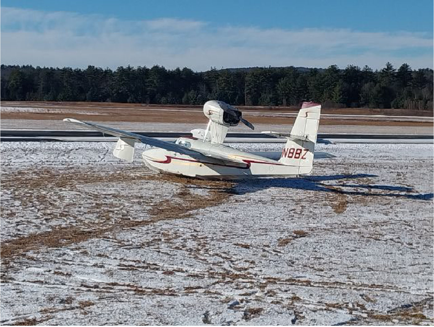 Photograph <built-in method index of str object at 0x7fdee1e19b10>, from the NTSB investigation of Consolidated Aeronautics INC. LAKE LA-4-200 accident near Orange, Massachusetts, January 12, 2025