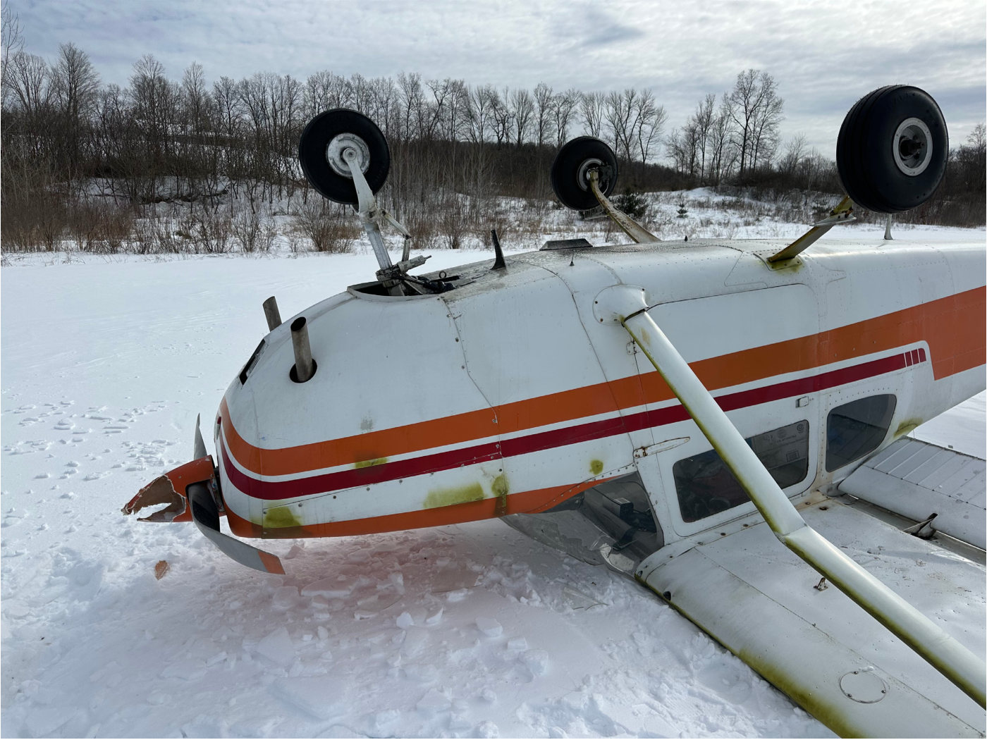 Photograph <built-in method index of str object at 0x7fdee1e71200>, from the NTSB investigation of Cessna 172C accident near Argyle, New York, February 20, 2025