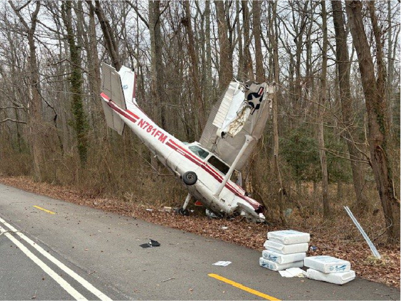 Photograph <built-in method index of str object at 0x7fdee1e415c0>, from the NTSB investigation of Cessna 172 accident near Mayo, Maryland, February 22, 2025