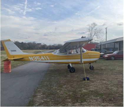 Photograph 5 – Right Side View, from the NTSB investigation of Cessna 172I accident near Knoxville, Tennessee, March 3, 2025