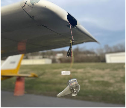 Photograph 8 – Left Wing Tip, from the NTSB investigation of Cessna 172I accident near Knoxville, Tennessee, March 3, 2025
