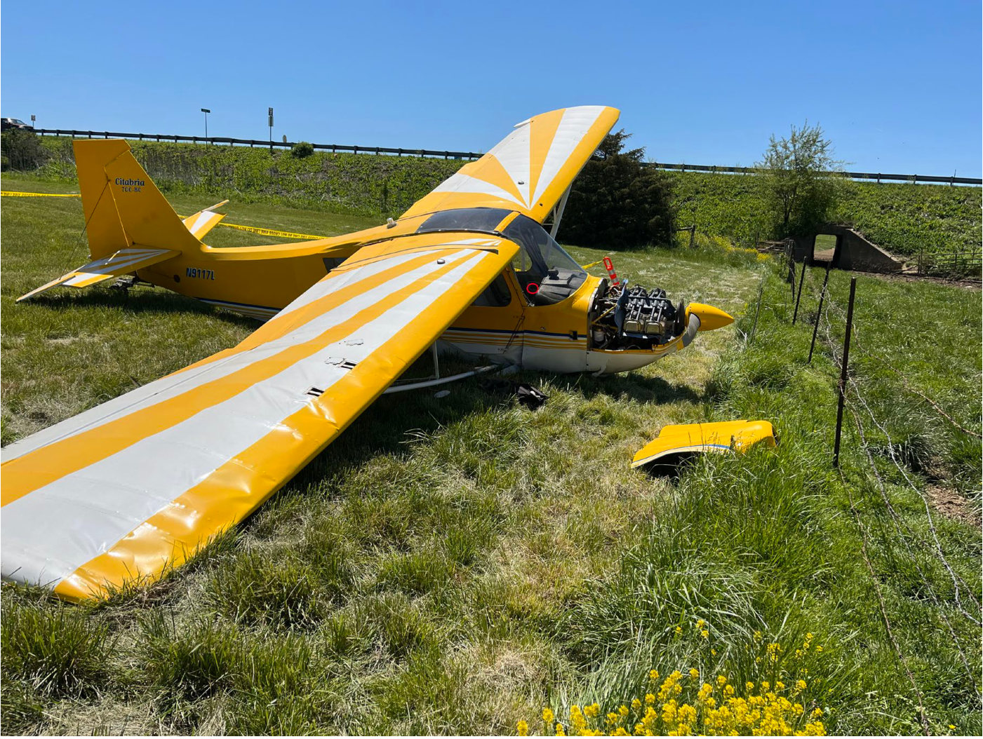 Photograph <built-in method index of str object at 0x7fdee1e541c0>, from the NTSB investigation of Champion 7GCBC accident near Weyers Cave, Virginia, April 26, 2025