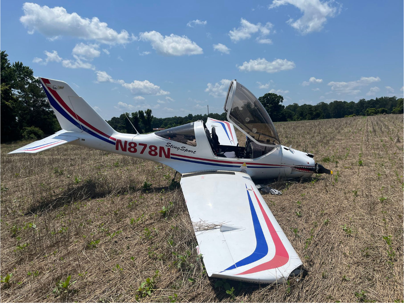 Photograph <built-in method index of str object at 0x7fdef9143b40>, from the NTSB investigation of Amateur-built TL-2000 accident near Dunavant, Virginia, June 20, 2025