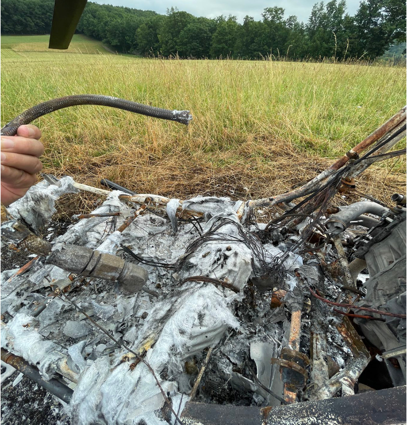 Photograph <built-in method index of str object at 0x7fdee1e56ba0>, from the NTSB investigation of Amateur-built ROTORWAY EXEC 162F accident near Towanda, Pennsylvania, July 4, 2025
