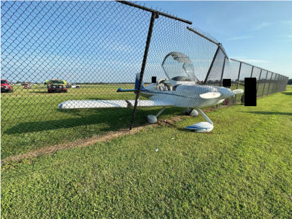 Photograph 2, from the NTSB investigation of Amateur-built VANS RV-14A accident near Bowling Green, Kentucky, July 18, 2025