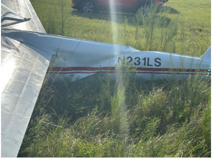 Photograph 1 – Main Wreckage, from the NTSB investigation of Let L-23 SUPER BLANIK accident near Ridgeland, South Carolina, September 6, 2025