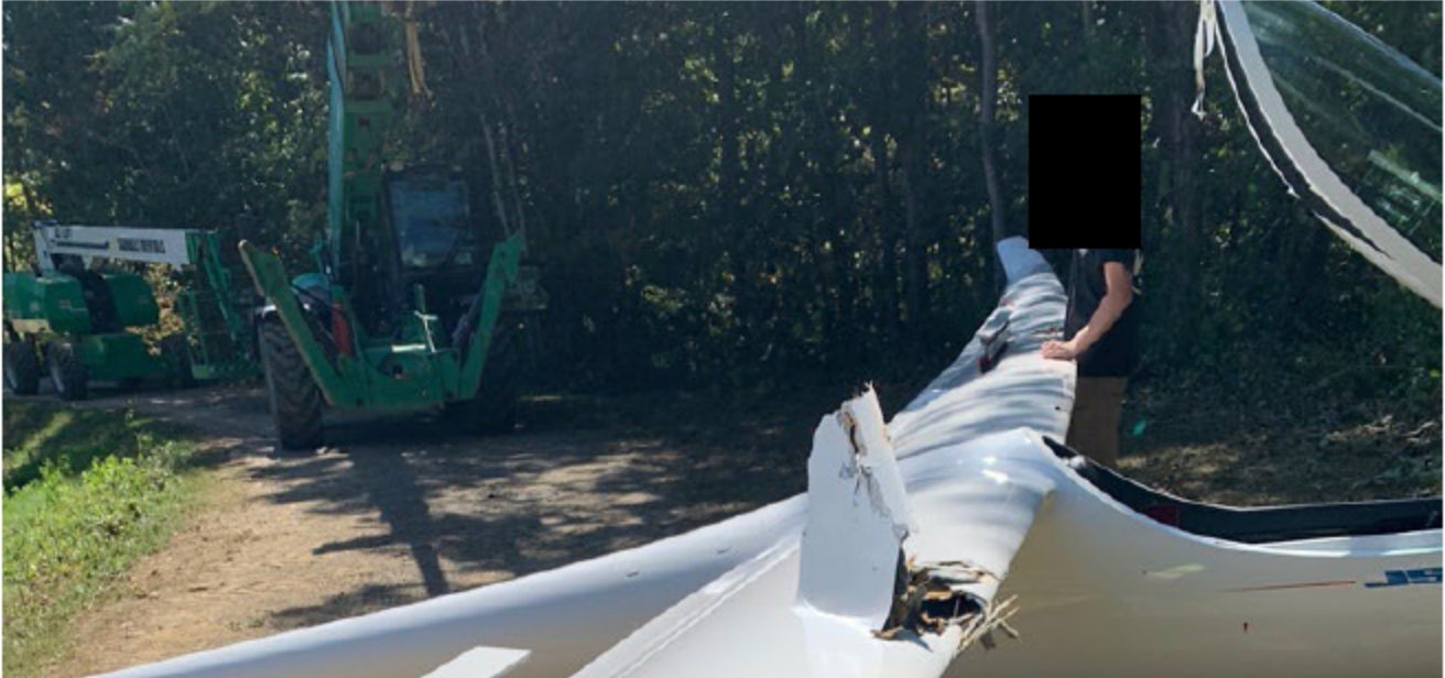 Photograph <built-in method index of str object at 0x7fdef902a970>, from the NTSB investigation of Jonker Sailplanes (PTY) LTD JS3 accident near New Castle, Virginia, September 13, 2025
