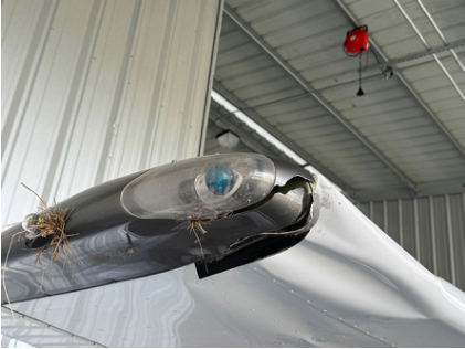 Photograph 3 – View of right-hand wingtip, from the NTSB investigation of Cessna T182T accident near Venice, Florida, October 4, 2025