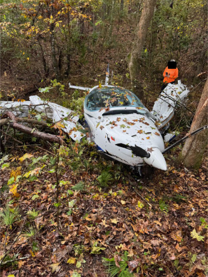 Photograph 2, from the NTSB investigation of Czech Sport Aircraft A S SPORTCRUISER accident near Cuthbert, Georgia, November 7, 2025