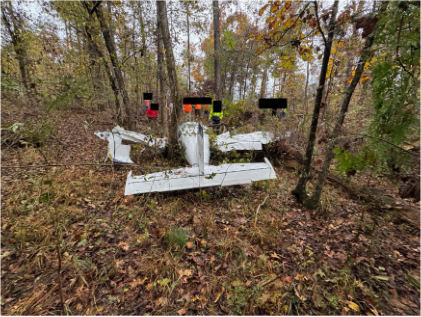 Photograph 3, from the NTSB investigation of Czech Sport Aircraft A S SPORTCRUISER accident near Cuthbert, Georgia, November 7, 2025