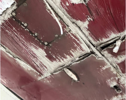 Photograph 2 – Damage to Lower Fuselage, from the NTSB investigation of Beech D95A accident near Jasper, Alabama, November 12, 2025