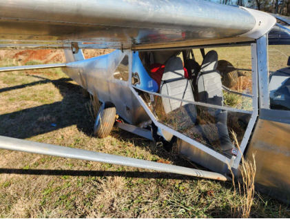 Photograph 3 – Right side of fuselage, from the NTSB investigation of Amateur-built S-21 OUTBOUND accident near Madisonville, Tennessee, January 19, 2026