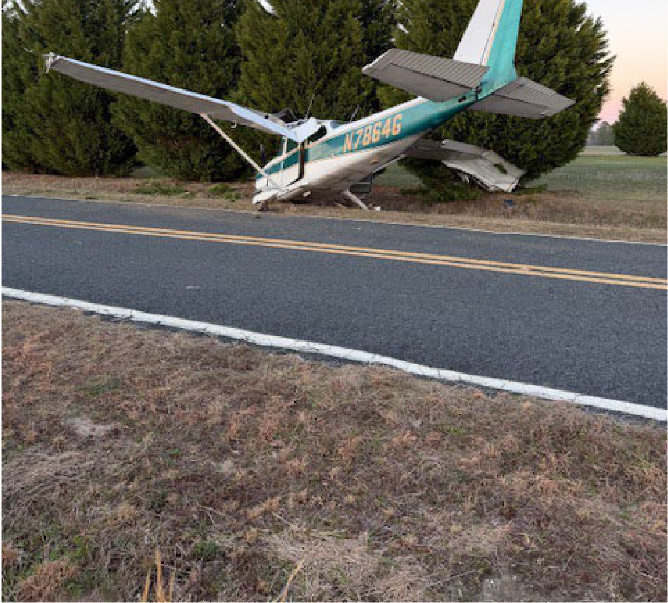 Photograph <built-in method index of str object at 0x7fdee1e71cf0>, from the NTSB investigation of Cessna 172L accident near Bennettsville, South Carolina, February 28, 2026