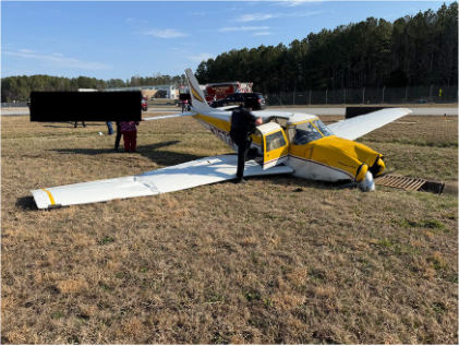 Photograph 1, from the NTSB investigation of Piper PA24-180 accident near Leonardtown, Maryland, March 11, 2026