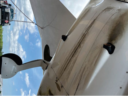 Photograph 3, from the NTSB investigation of Amateur-built VELOCITY XL-RG accident near Crestview, Florida, April 17, 2026
