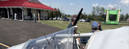 Photograph 2 – Close up view of right damaged wing root., from the NTSB investigation of Sky Ranger SKY RANGER 1 accident near Front Royal, Virginia, May 9, 2026