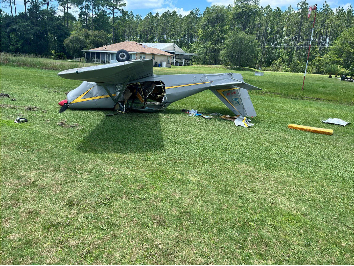 Photograph <built-in method index of str object at 0x7fdef902a9c0>, from the NTSB investigation of Amateur-built Playmate accident near Green Cove Springs, Florida, July 9, 2026