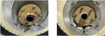 Photograph 6 – View of the landing gear axles., from the NTSB investigation of Waco ASO accident near Hamilton, Ohio, July 24, 2026