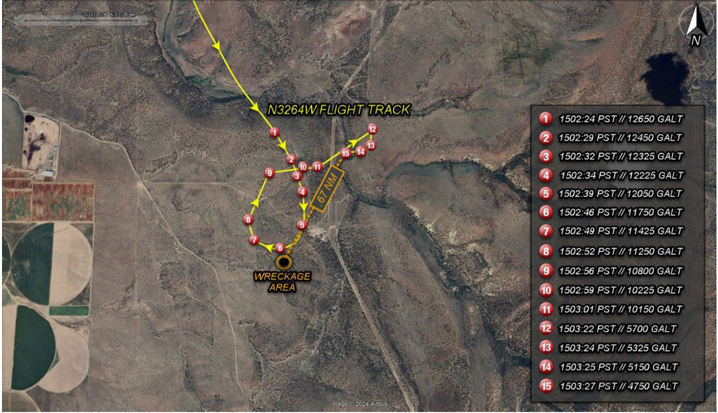 Photograph <built-in method index of str object at 0x7fdef902a6f0>, from the NTSB investigation of Piper PA-32-260 accident near Madras, Oregon, March 10, 2024