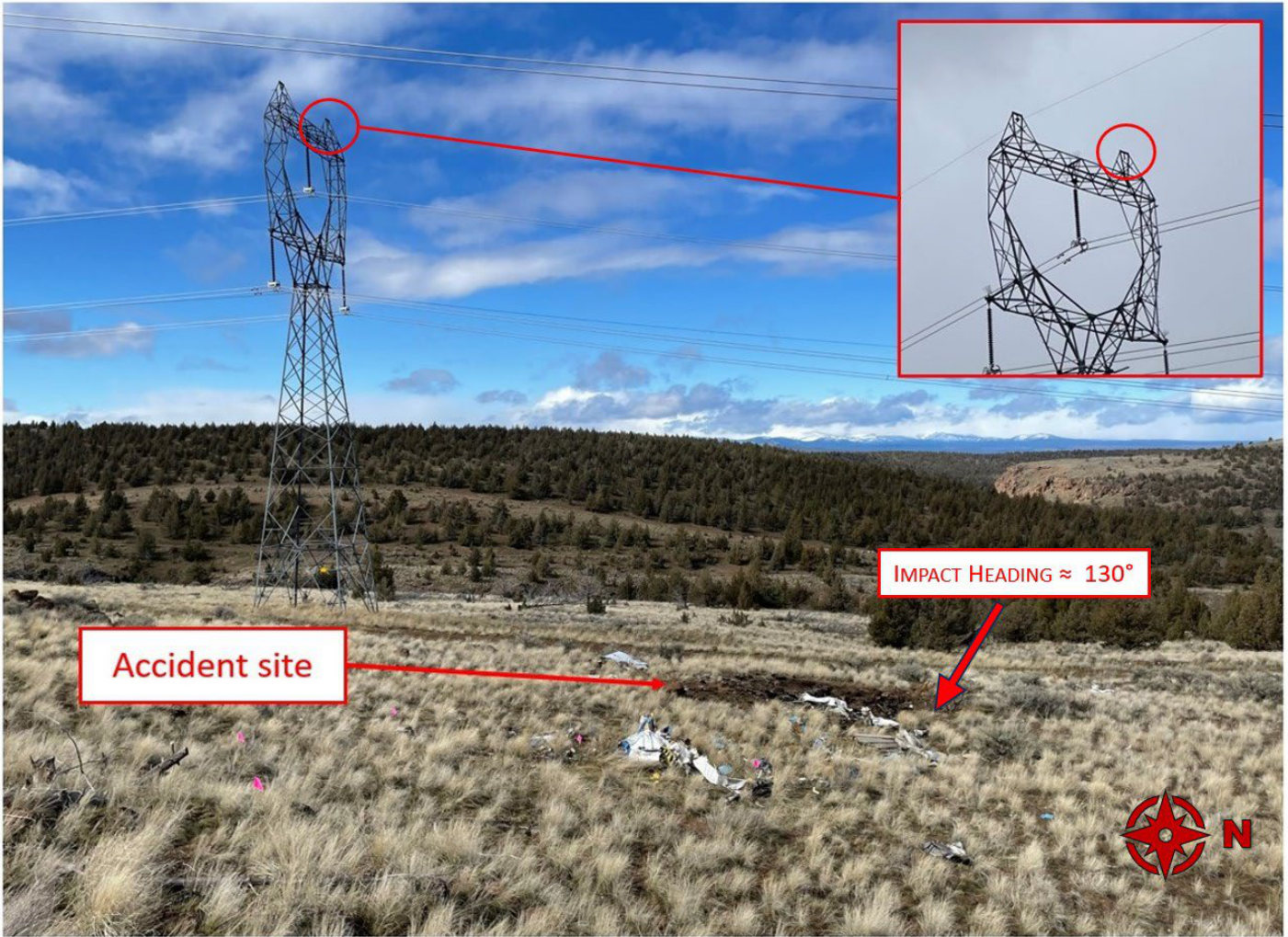 Photograph <built-in method index of str object at 0x7fdef9143780>, from the NTSB investigation of Piper PA-32-260 accident near Madras, Oregon, March 10, 2024