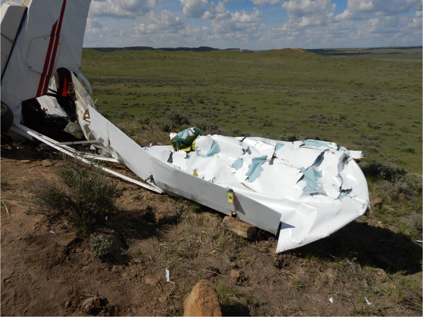 Photograph <built-in method index of str object at 0x7fdee1fdb0a0>, from the NTSB investigation of Piper PA-18-150 accident near Thurlow, Montana, May 14, 2024