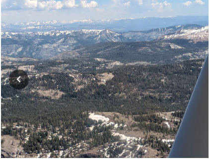 Figure 9: Image "H", from the NTSB investigation of Luscombe 8A accident near South Lake Tahoe, California, June 12, 2024