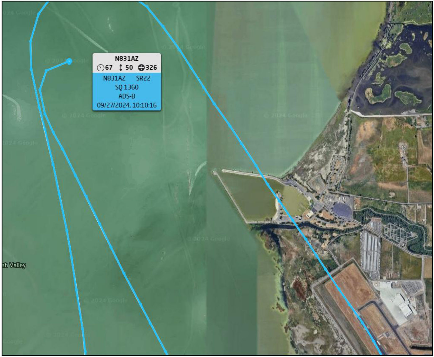 Photograph <built-in method index of str object at 0x7fdee1eb9480>, from the NTSB investigation of Cirrus Design CORP SR22 accident near Provo, Utah, September 27, 2024