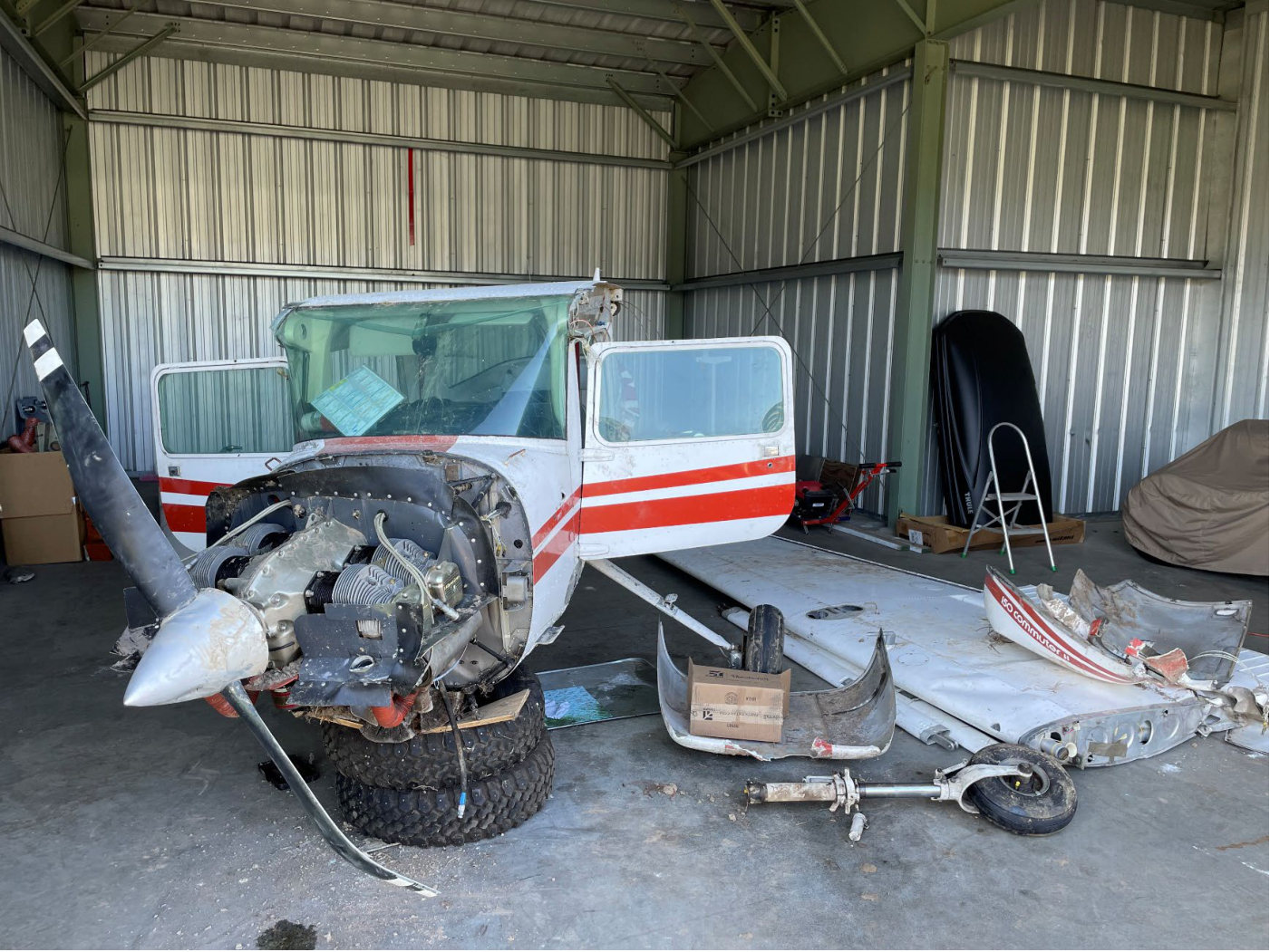 Photograph <built-in method index of str object at 0x7fdef912a1a0>, from the NTSB investigation of Cessna 150M accident near Woodland, Washington, November 18, 2023