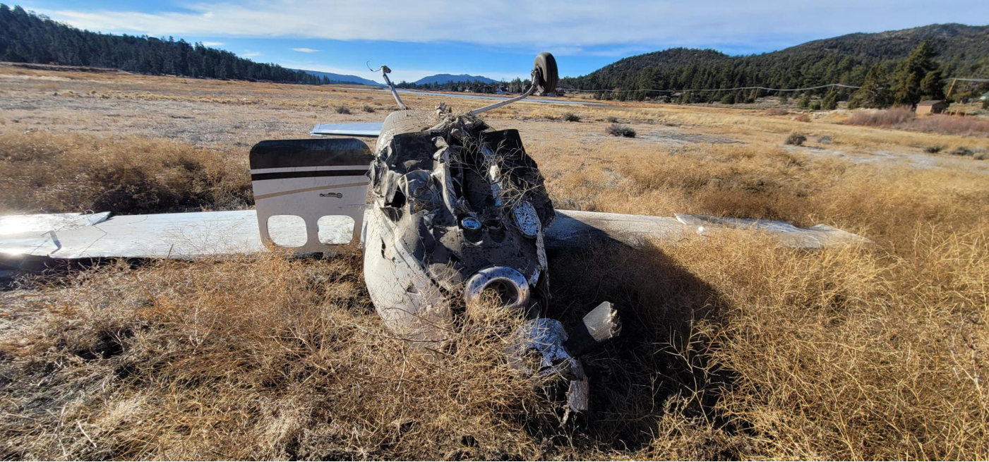 Photograph <built-in method index of str object at 0x7fdee1ebb910>, from the NTSB investigation of Cessna P210N accident near Big Bear, California, December 2, 2023