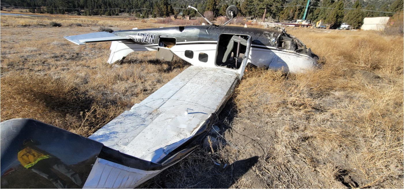 Photograph <built-in method index of str object at 0x7fdee1ebb8c0>, from the NTSB investigation of Cessna P210N accident near Big Bear, California, December 2, 2023