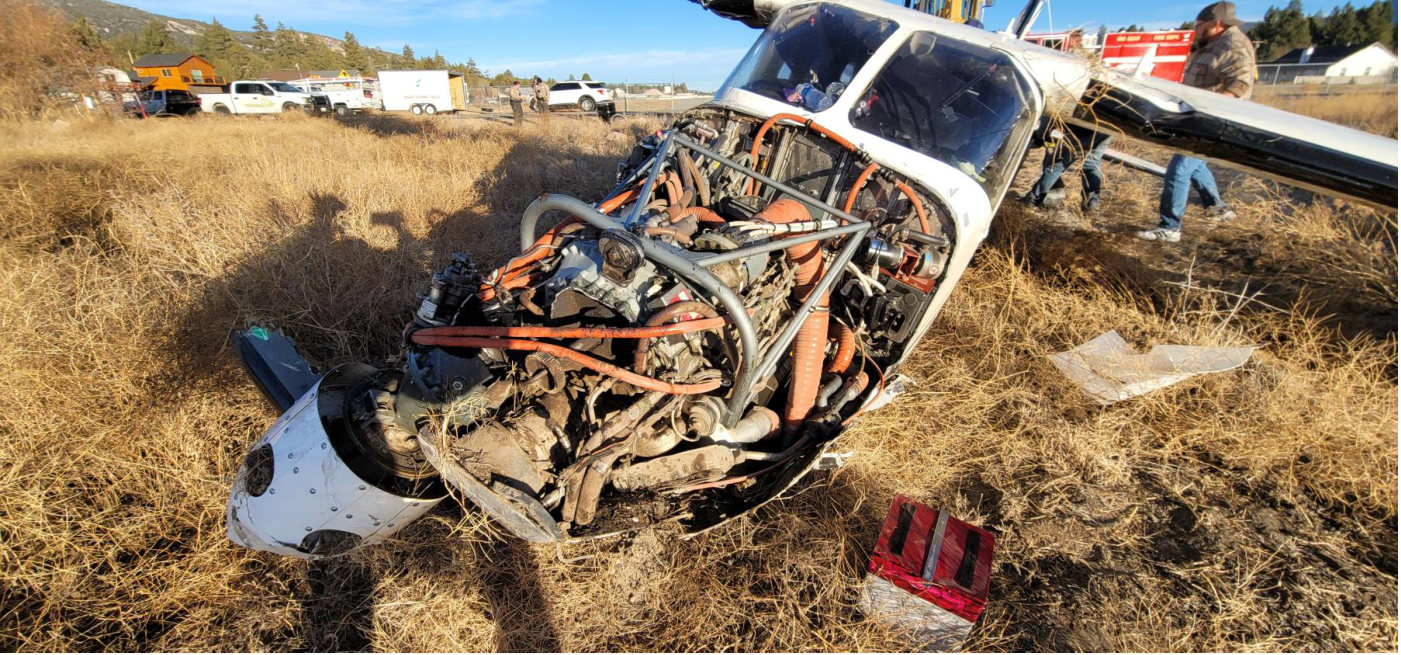 Photograph <built-in method index of str object at 0x7fdee1e402b0>, from the NTSB investigation of Cessna P210N accident near Big Bear, California, December 2, 2023