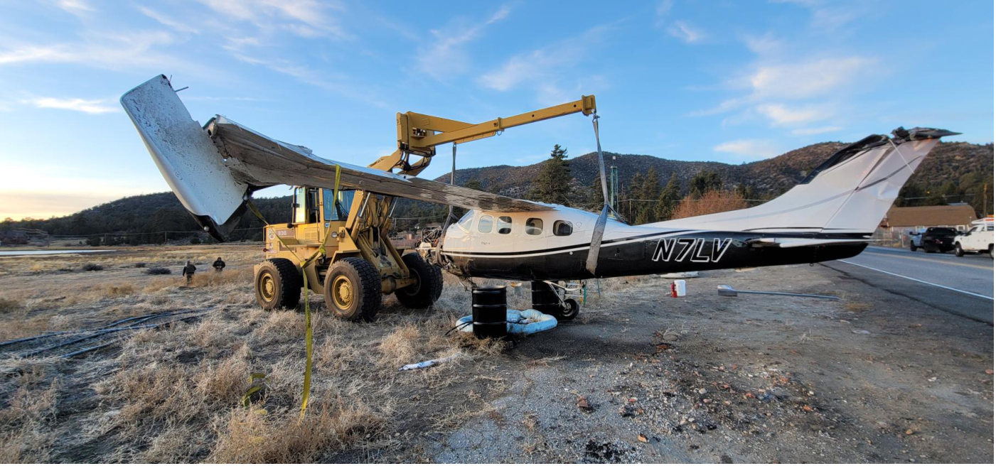 Photograph <built-in method index of str object at 0x7fdee1e41340>, from the NTSB investigation of Cessna P210N accident near Big Bear, California, December 2, 2023