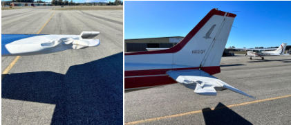 Photograph 2, from the NTSB investigation of Cessna 172N accident near Watsonville, California, November 29, 2023