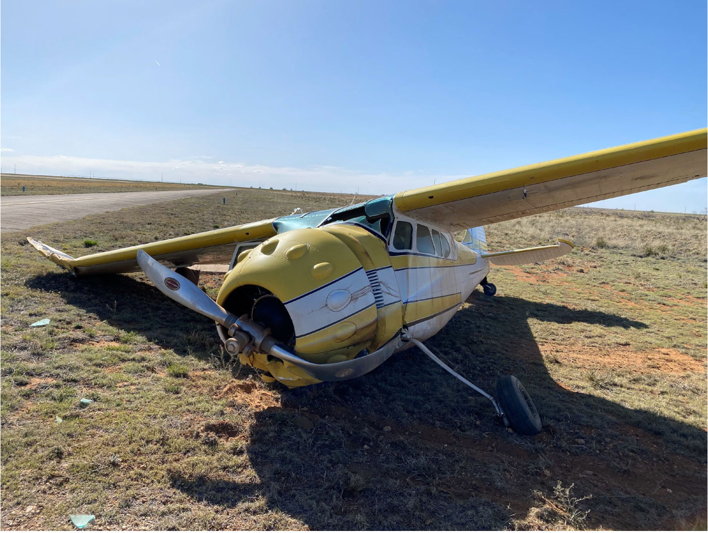 Photograph <built-in method index of str object at 0x7fdef9143b40>, from the NTSB investigation of Cessna 195B accident near Portales, New Mexico, April 8, 2024