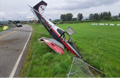 Photograph 1 – View of aircraft from the right., from the NTSB investigation of Amateur-built RV-10 accident near Snohomish, Washington, June 1, 2024