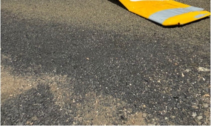 Photograph 1 – Airplane at the accident site, from the NTSB investigation of Cessna 180J accident near Mccall, Idaho, May 28, 2024