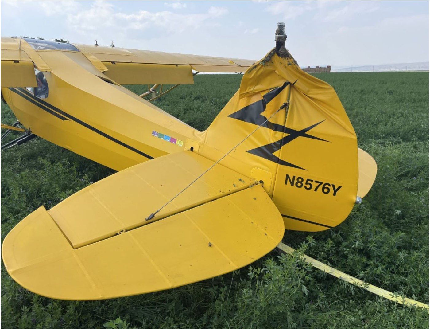 Photograph <built-in method index of str object at 0x7fdee1e40d50>, from the NTSB investigation of Piper PA-18-150 accident near Manhattan, Montana, August 11, 2024