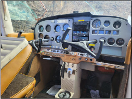Photograph 6 - Accident site, cabin area., from the NTSB investigation of Cessna 172I accident near Mayer, Arizona, November 17, 2024