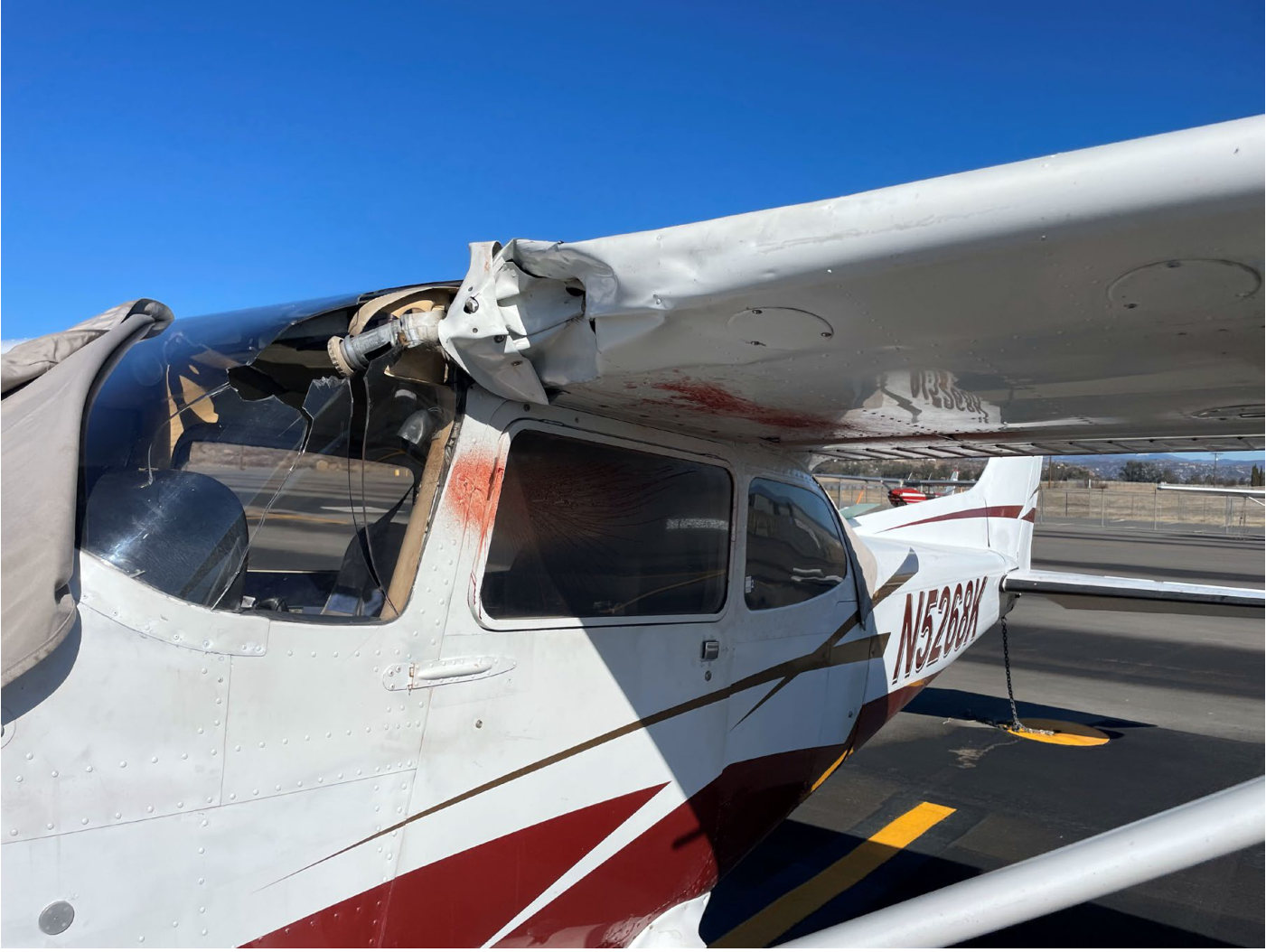 Photograph <built-in method index of str object at 0x7fdee1e54800>, from the NTSB investigation of Cessna 172P accident near Ramona, California, February 2, 2025
