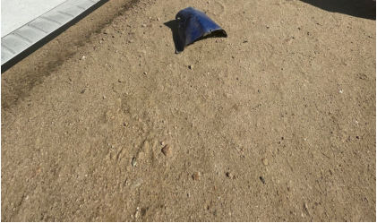 Photograph 2 – View of left wing damage, from the NTSB investigation of Piper PA-32-260 accident near Green Valley, Arizona, April 13, 2025