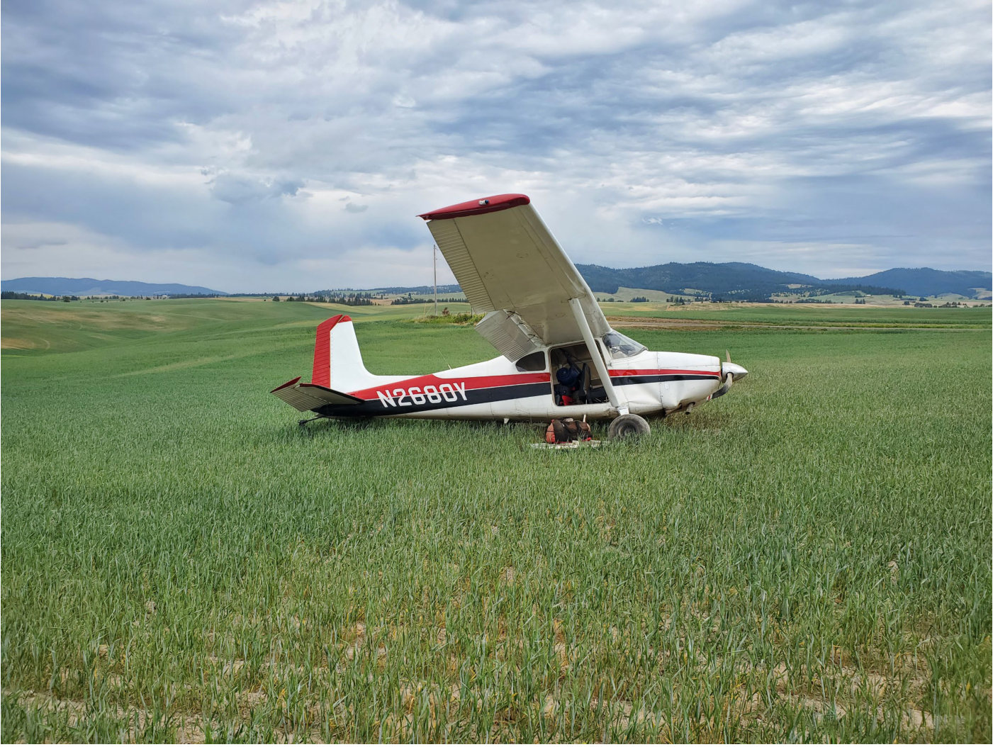 Photograph <built-in method index of str object at 0x7fdee1eb9520>, from the NTSB investigation of Cessna 180E accident near Rockford, Washington, June 20, 2025