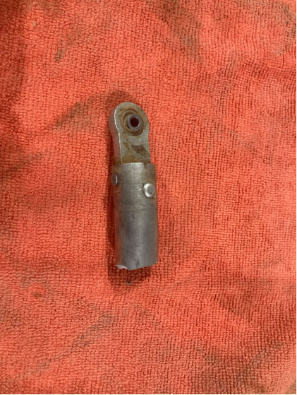 Photograph 3 – Fractured Steering Shaft, from the NTSB investigation of Cessna 182F accident near Nephi, Utah, June 29, 2025