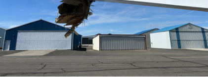 Photograph 2 – View of left aileron, from the NTSB investigation of Lake Tahoe Properties INC CA 8 accident near Davenport, Washington, July 28, 2025