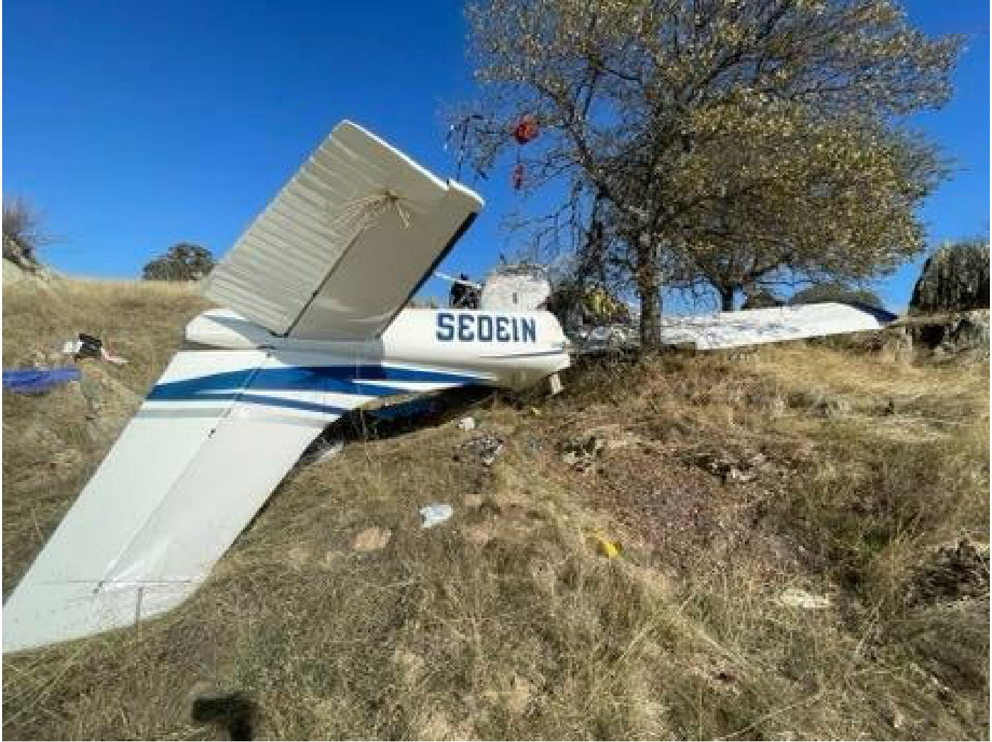 Photograph <built-in method index of str object at 0x7fdee1fda830>, from the NTSB investigation of Cessna 182P accident near San Andreas, California, November 3, 2025